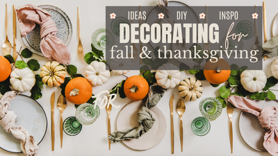 Decorating your Garden Bed for Fall & Thanksgiving