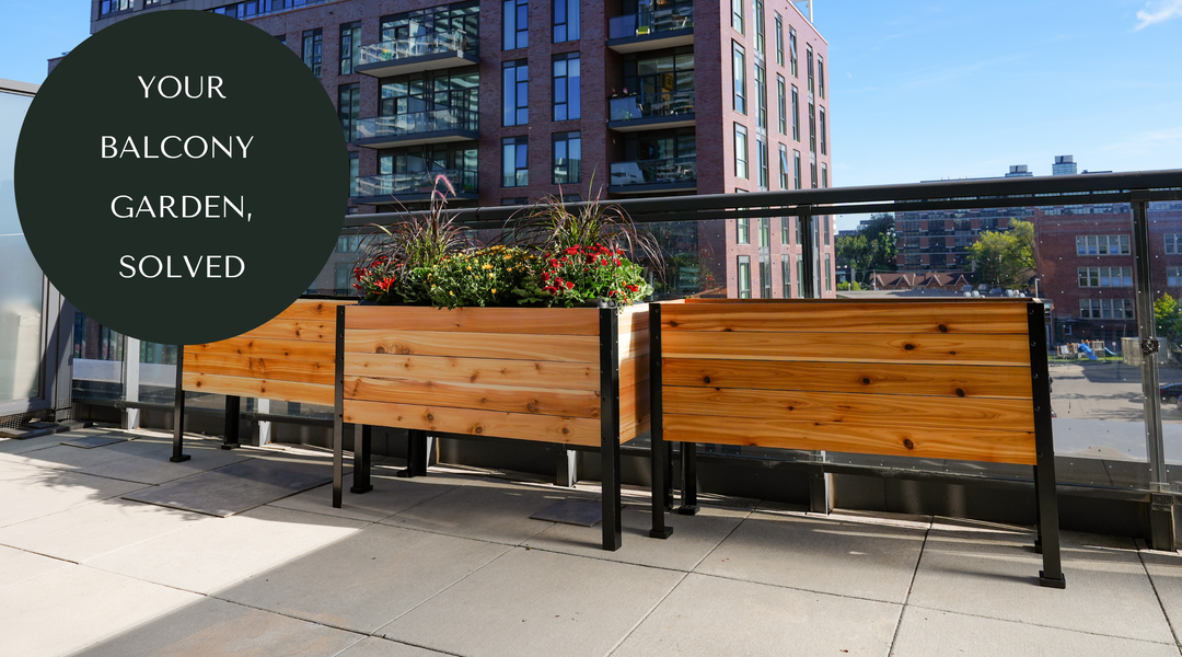 How to Grow a Raised Garden Bed on a Balcony?