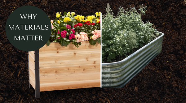Cedar vs. Metal vs. Plastic: What to Know Before Planting This Spring