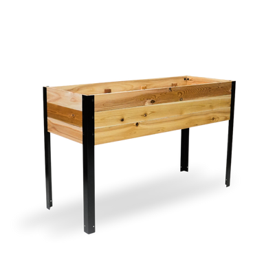 18″ x 48″ Shallow Root Raised Garden Bed - 30″ TALL / Garden Grade