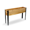11.5″ x 48″ x 8″ Raised Garden Bed - 30" TALL / Garden Grade