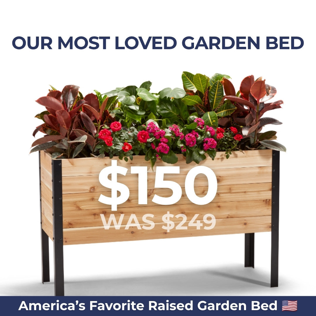 Independence Day | 18" x 48" Deep Root Raised Garden Bed
