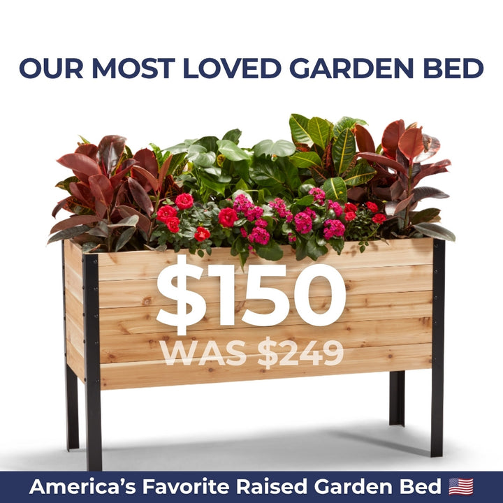 Independence Day | 18" x 48" Deep Root Raised Garden Bed