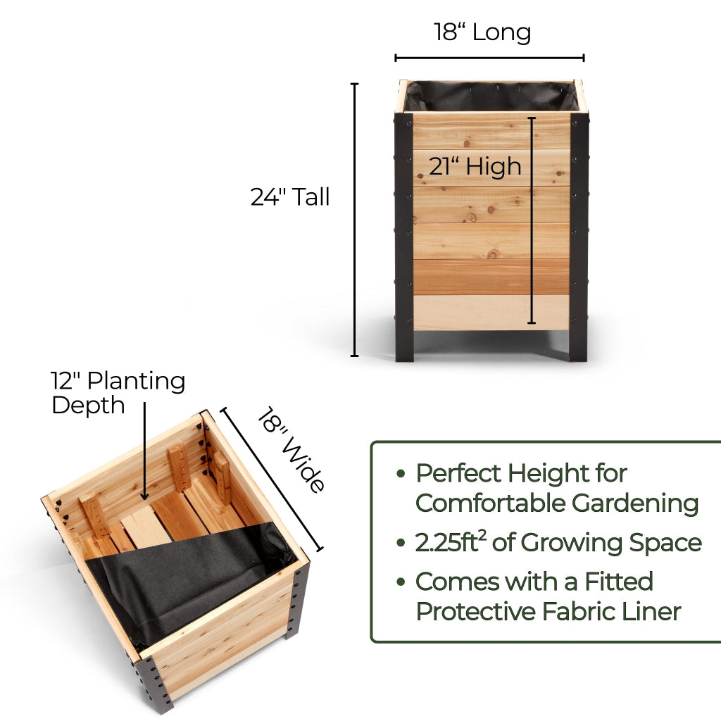 18″ x 18″ Planter Box - 24