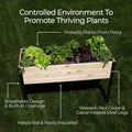 18″ x 72″ x 8″ Raised Garden Bed - 30" TALL / Select Grade