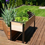 18″ x 48″ Shallow Root Raised Garden Bed - 30″ TALL / Select Grade