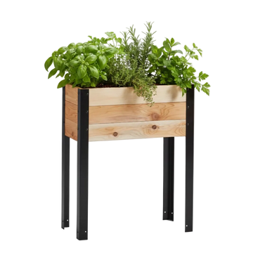 11.5″ x 24″ Shallow Root Raised Garden Bed - 30″ TALL / Select Grade