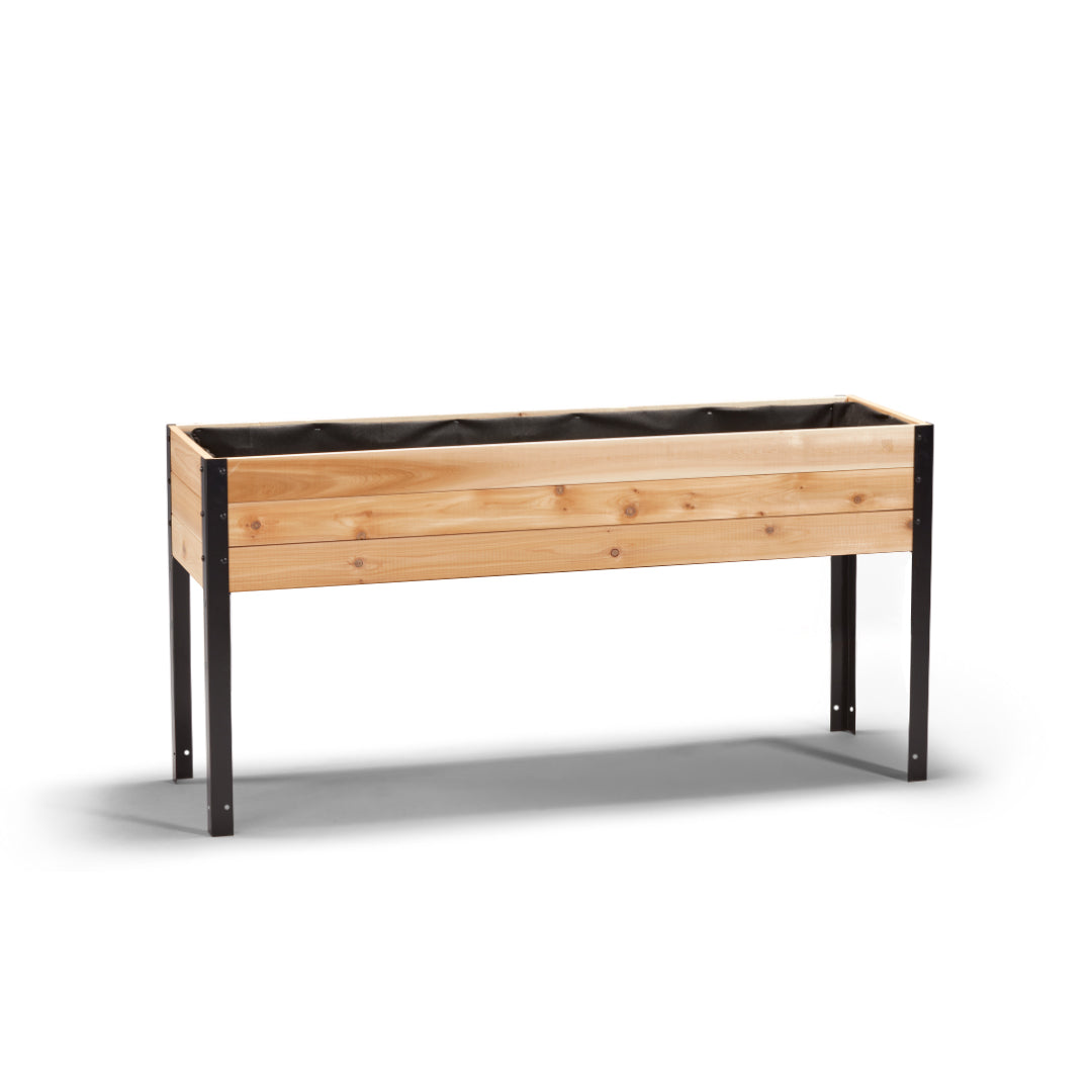 18″ x 60″ Shallow Root Raised Garden Bed - 30″ TALL / Select Grade