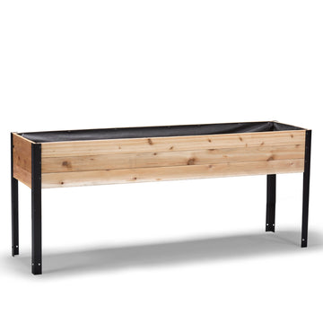 18″ x 72″ Shallow Root Raised Garden Bed - 30″ TALL / Garden Grade