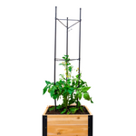 Vegetable Cage – rectangular cedar planter box for outdoor and garden use