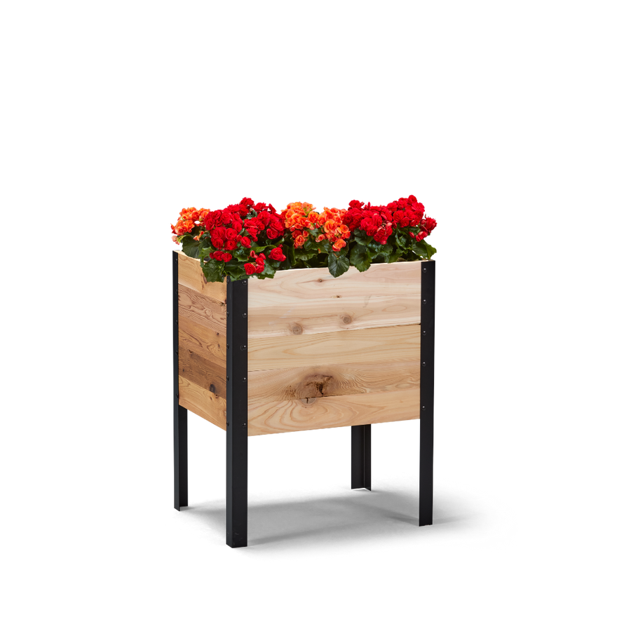 18″ x 24″ Deep Root Raised Garden Bed - 30″ TALL / Garden Grade