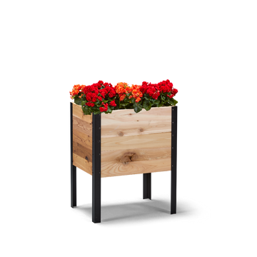 11.5″ x 24″ Deep Root Raised Garden Bed - 30″ TALL / Garden Grade