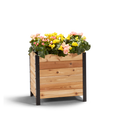 18 x 24 Planter Box - 24 TALL – rectangular cedar planter box for outdoor and garden use