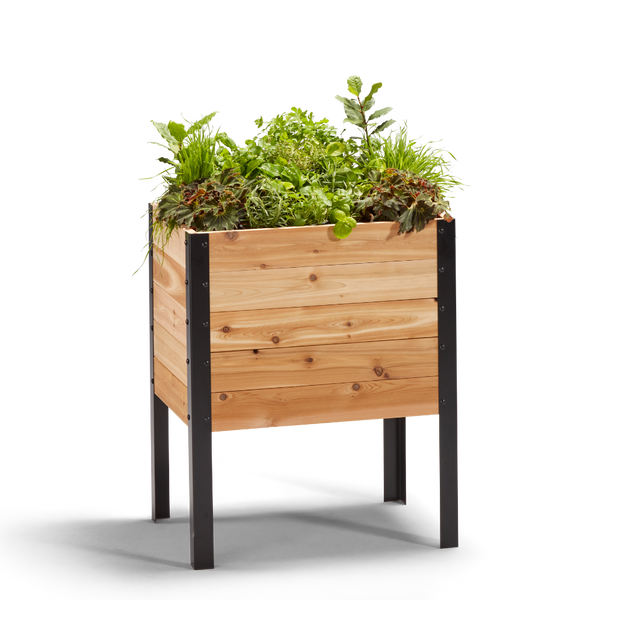 indoor raised planter 18″ x 24″ Deep Root Raised Garden Bed