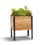 18″ x 24″ Raised Garden Bed - 30 TALL – rectangular cedar planter box for outdoor and garden use