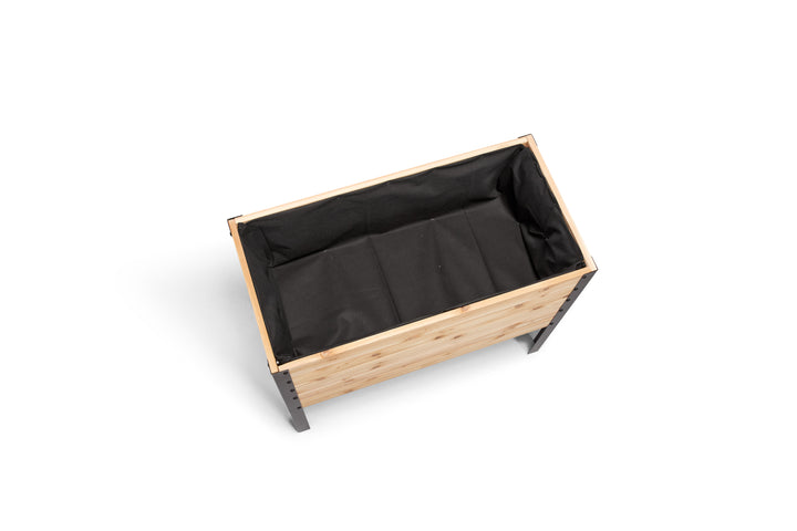7-Year Anniversary Bundle: 18″ × 36″ Deep Root Raised Garden Bed + Platform Feet + Olla Pot