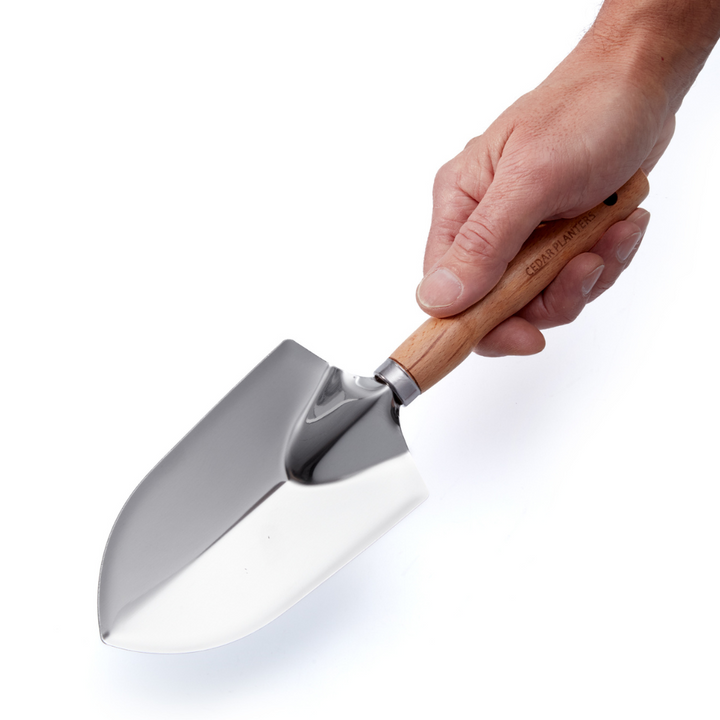 Garden Tools + Grow Bags Essentials – rectangular cedar planter box for outdoor and garden use