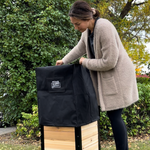 Winter Covers for 24 Tall Planter Boxes – rectangular cedar planter box for outdoor and garden use