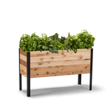 11.5″ x 48″ Deep Root Raised Garden Bed - 30″ TALL / Garden Grade
