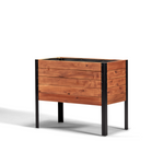 UV-Protection Kit – rectangular cedar planter box for outdoor and garden use
