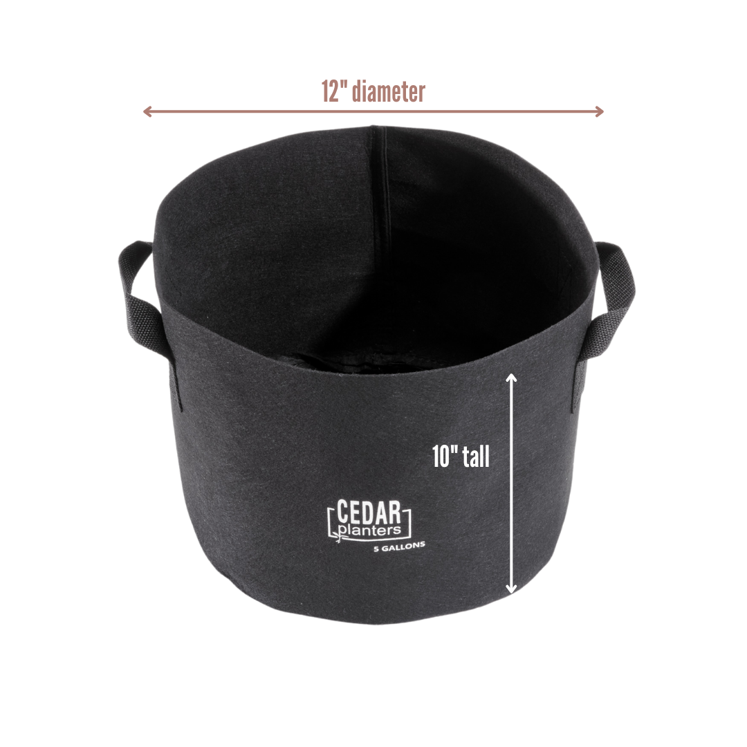 Garden Tools + Grow Bags Essentials – rectangular cedar planter box for outdoor and garden use