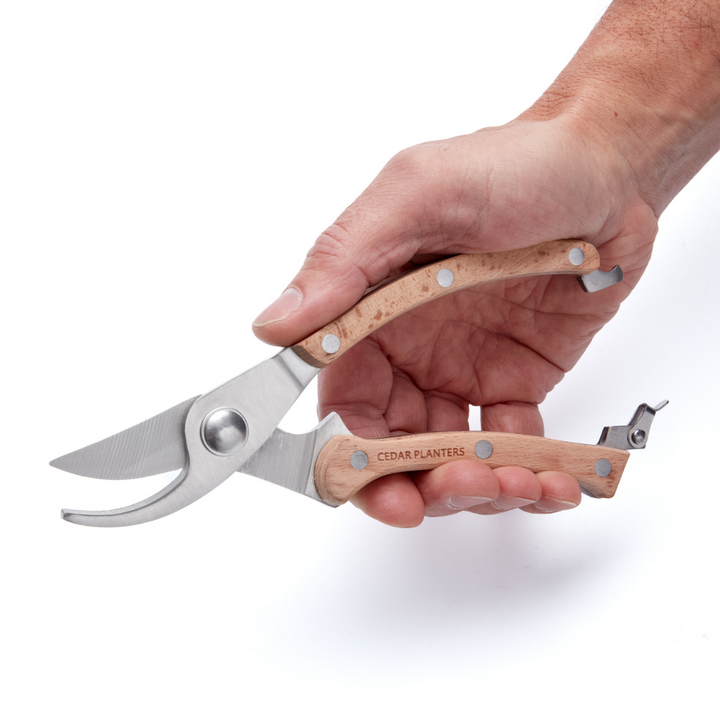 Garden Tools + Grow Bags Essentials – rectangular cedar planter box for outdoor and garden use