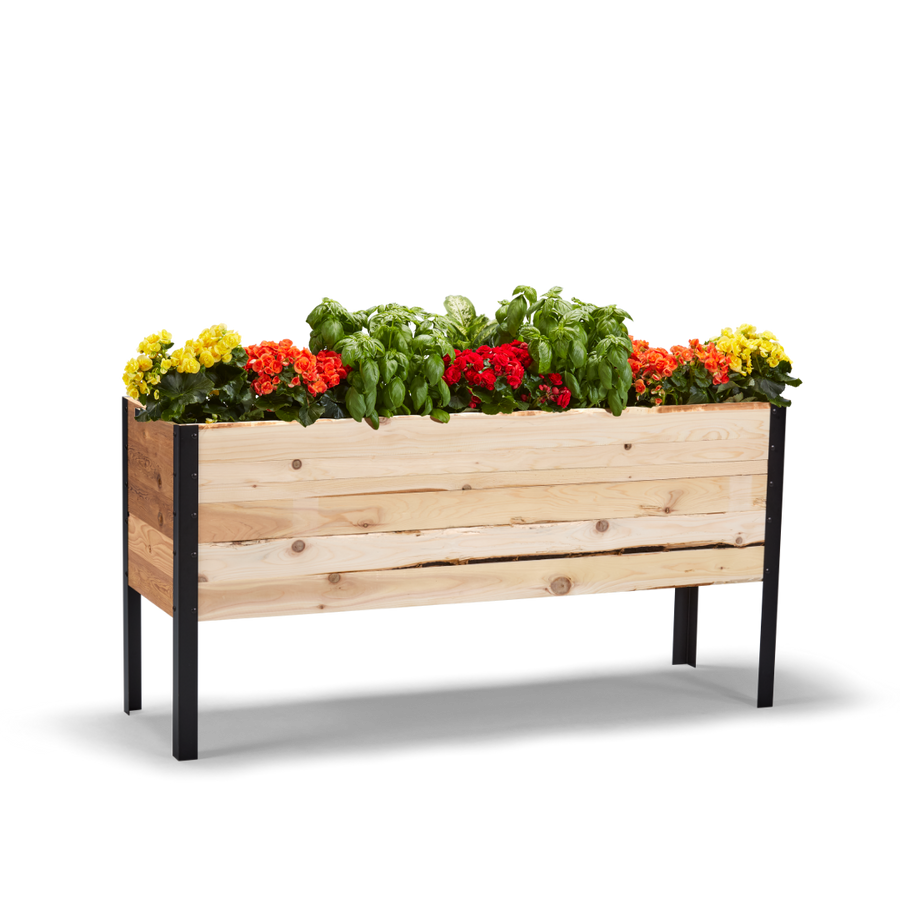 18″ x 60″ Deep Root Raised Garden Bed - 30″ TALL / Garden Grade