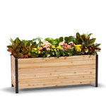 18 x 60 Planter Box - 24 TALL – rectangular cedar planter box for outdoor and garden use