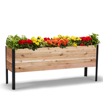 18″ x 72″ Deep Root Raised Garden Bed - 30″ TALL / Garden Grade