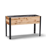 11.5″ x 48″ Shallow Root Raised Garden Bed - 30″ TALL / Garden Grade