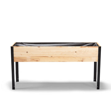 11.5″ x 60″ Shallow Root Raised Garden Bed - 30″ TALL / Garden Grade