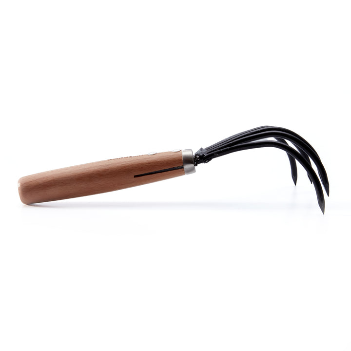 Garden Hand Rake – rectangular cedar planter box for outdoor and garden use
