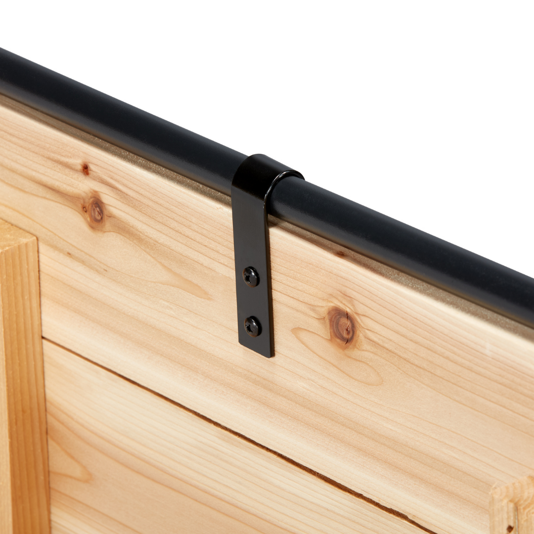 Greenhouse Cover – rectangular cedar planter box for outdoor and garden use