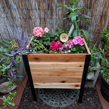 18″ x 24″ Deep Root Raised Garden Bed - 30″ TALL / Garden Grade