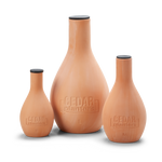 Self-Watering Clay Olla Pot – rectangular cedar planter box for outdoor and garden use