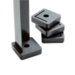 Platform Feet – rectangular cedar planter box for outdoor and garden use