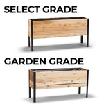 18″ x 60″ Deep Root Raised Garden Bed - 30″ TALL / Select Grade