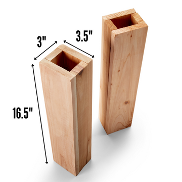Cedar Wall Planter – rectangular cedar planter box for outdoor and garden use