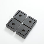 Platform Feet – rectangular cedar planter box for outdoor and garden use