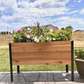 18 x 36 Raised Garden Bed - 30 TALL – rectangular cedar planter box for outdoor and garden use