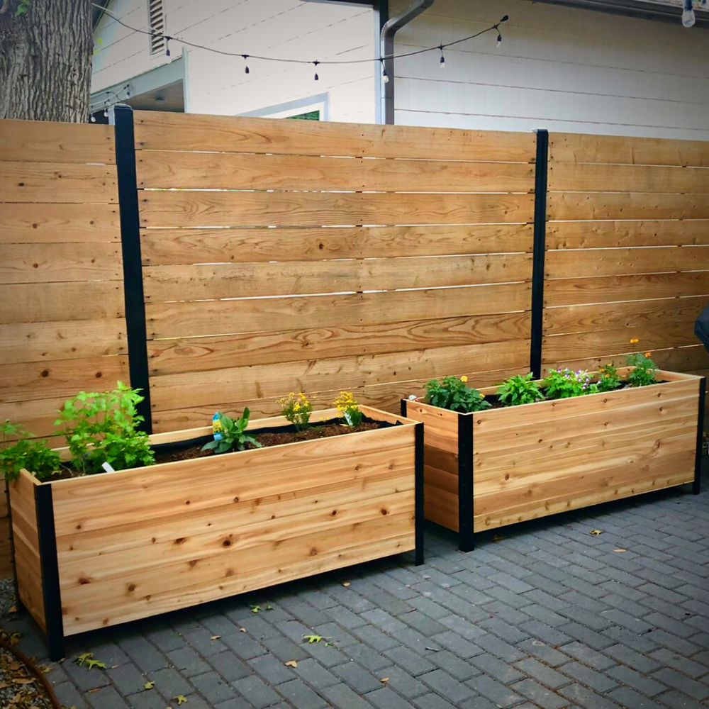 planters boxes 18"x60" Cedar Planter Box