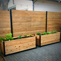 18 x 60 Planter Box - 24 TALL – rectangular cedar planter box for outdoor and garden use