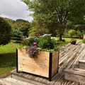 18 x 36 Planter Box - 24 TALL – rectangular cedar planter box for outdoor and garden use
